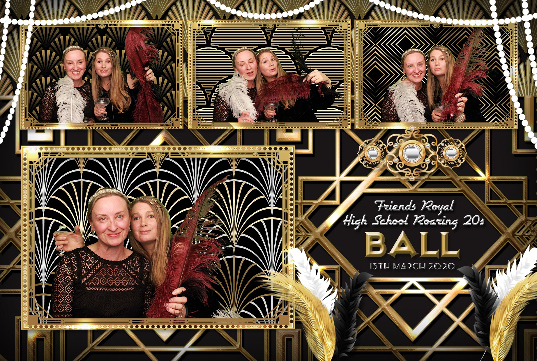 Friends Royal High School Roaring 20s Ball | View more photos from the event at gallery.myphotoboothexperience.co.uk/u/MyPhotoBoothExperienceLtd/Friends-Royal-High-School-Roaring-20s-Ball